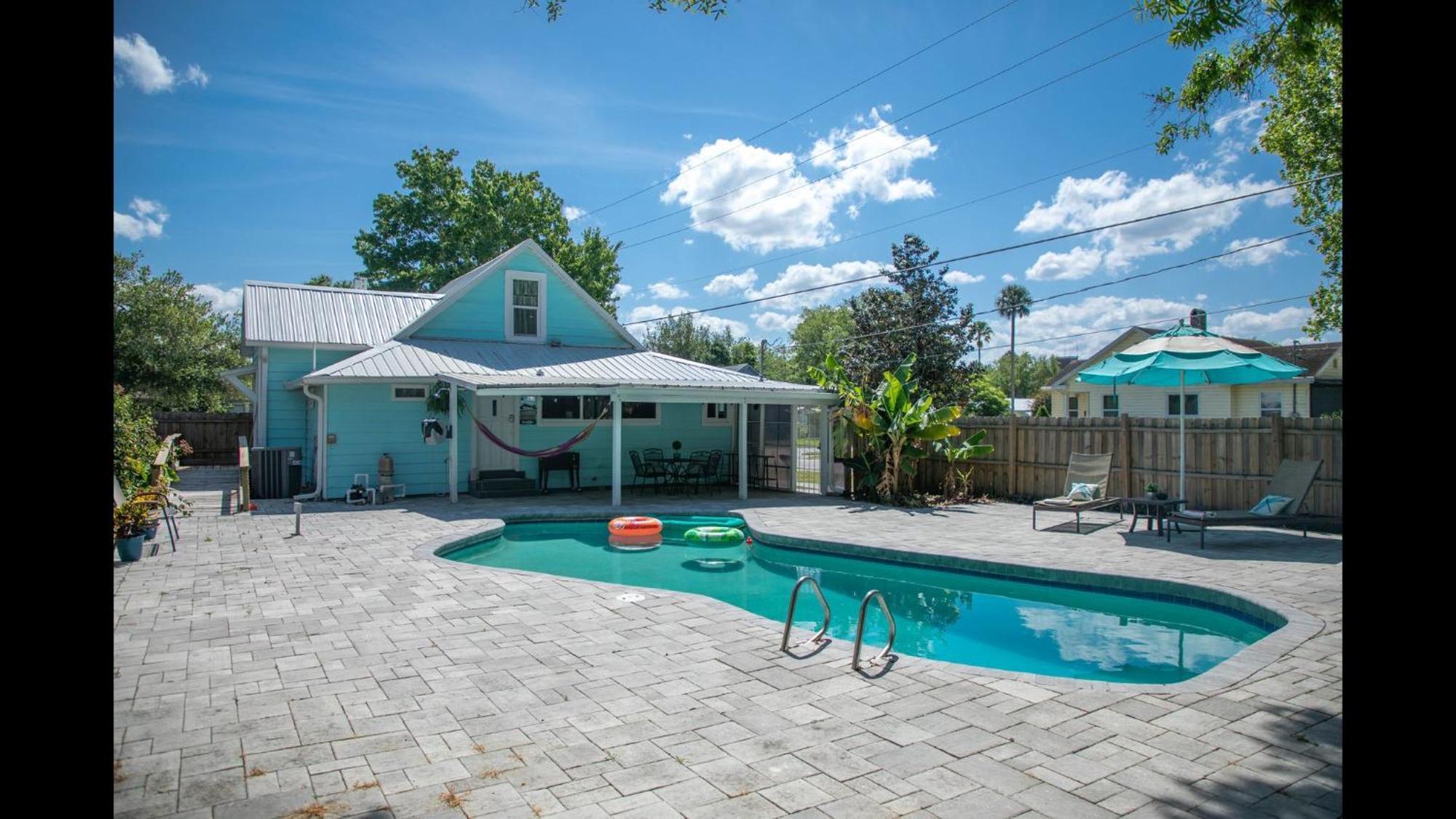 Family Home W Private Pool Yard Only 24 Mi To Disney Saint Cloud Esterno foto